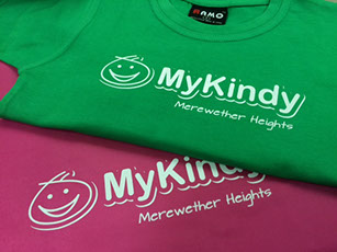 Screen Printing Example onto T-Shirts